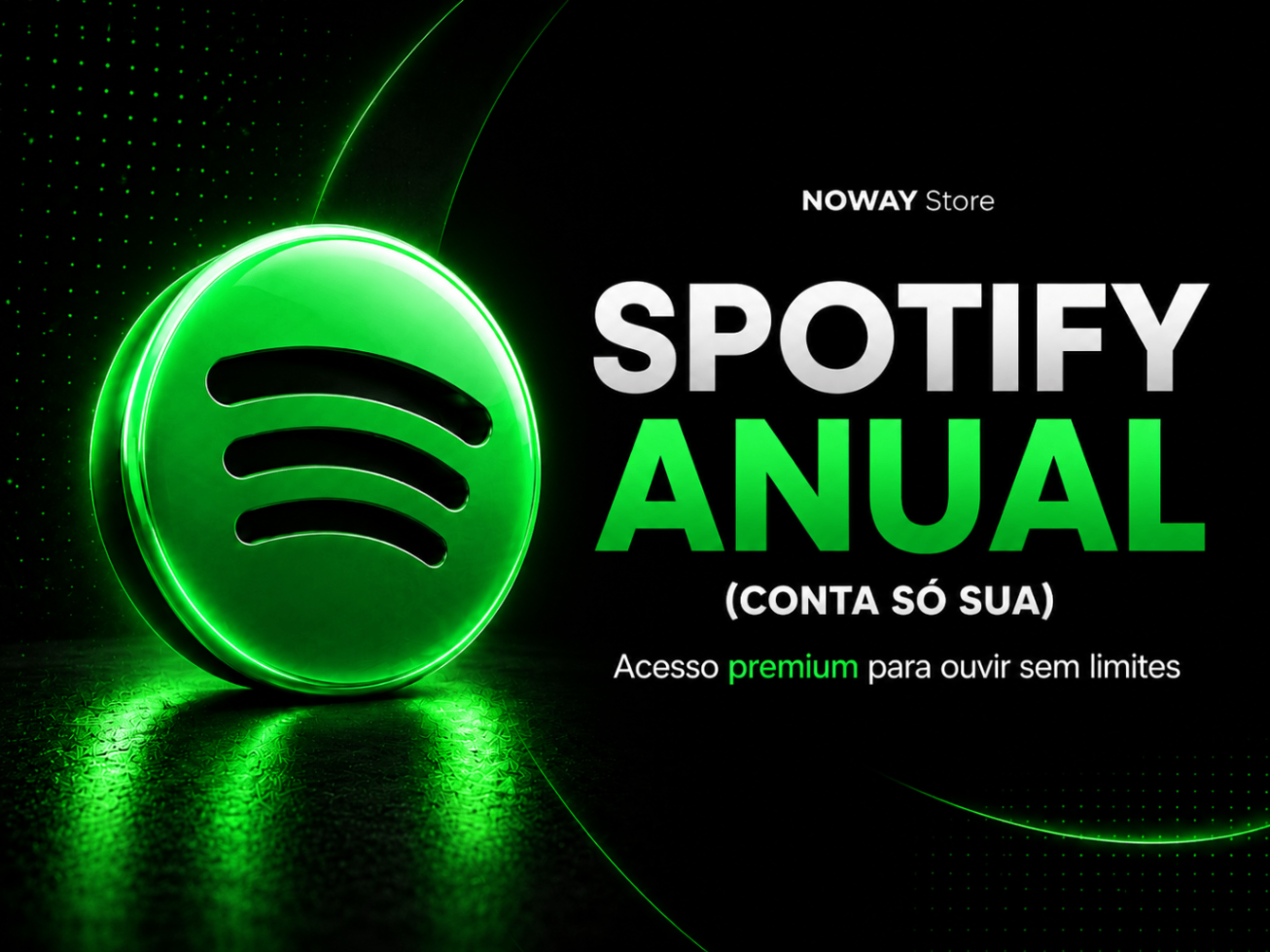 💚┃SPOTIFY ANUAL (CONTA)